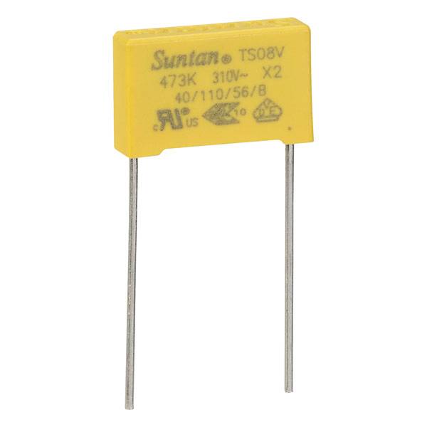 Suntan TS08V0A9473KAB0E0R Condensateurs à film 0.047 µF 310 V 10 % 15 mm (L x l) 11 mm x 18 mm
