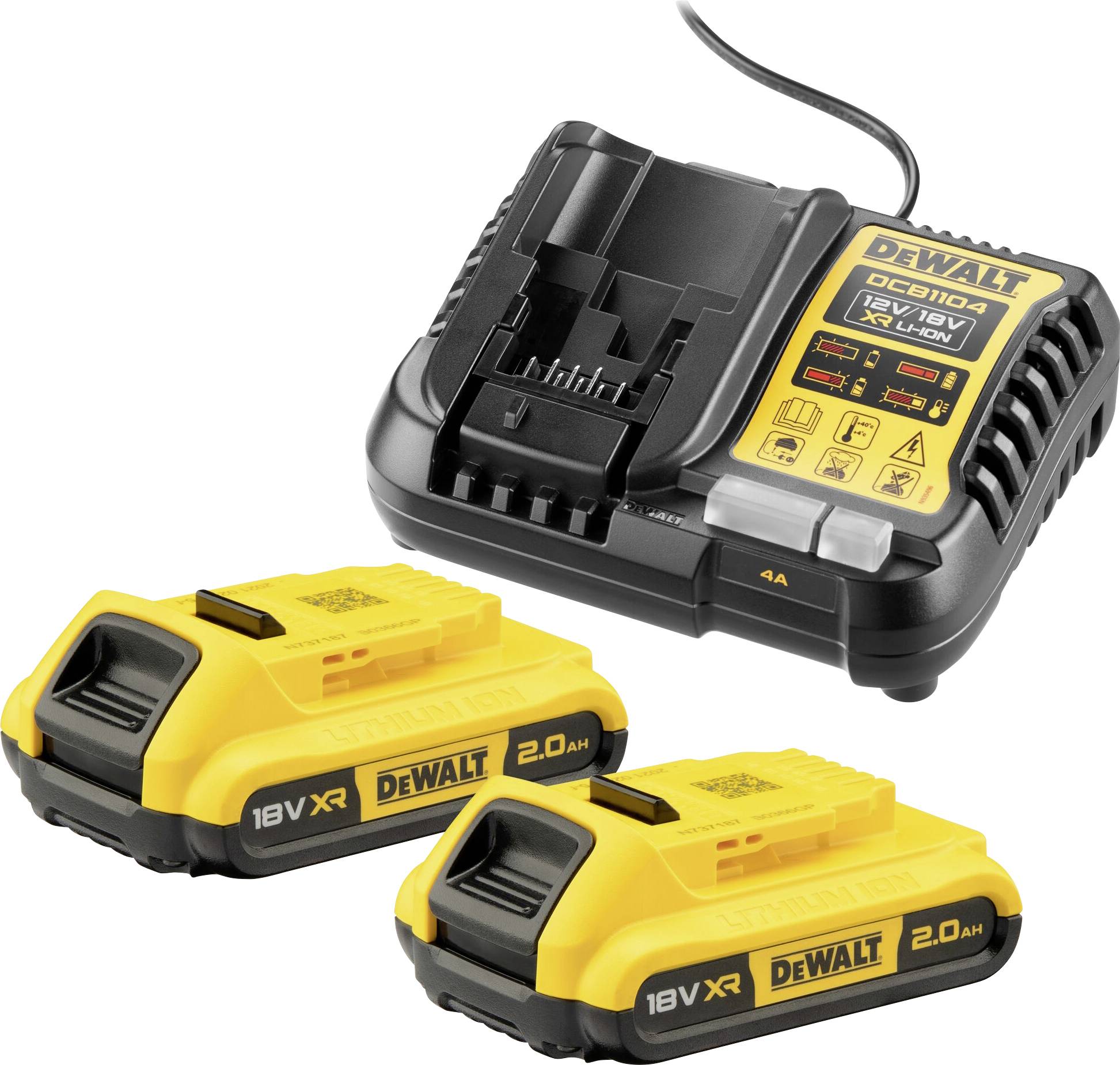 DEWALT DCB1104D2-QW Batterie pour outil