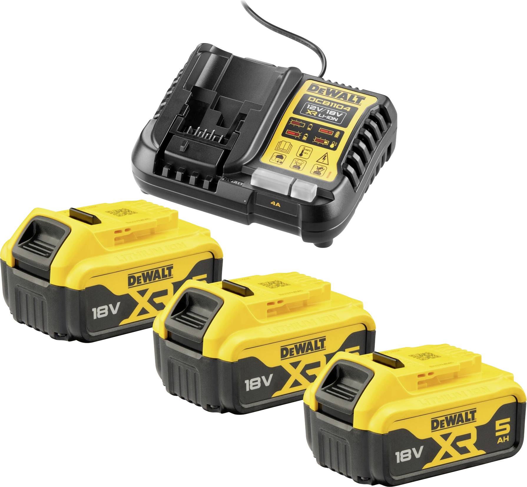 DEWALT DCB1104P3-QW Batterie pour outil