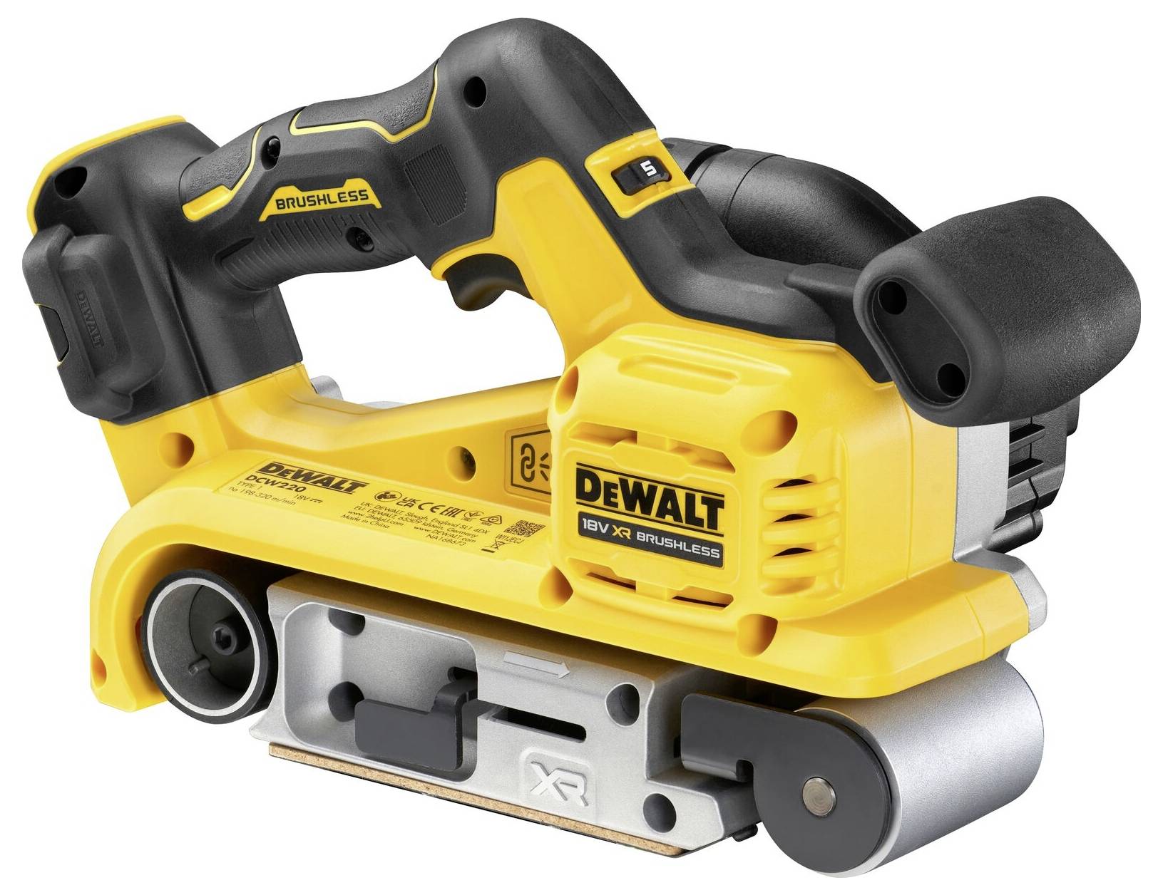 DEWALT DCW220NT-XJ Ponceuse à bande sans fil