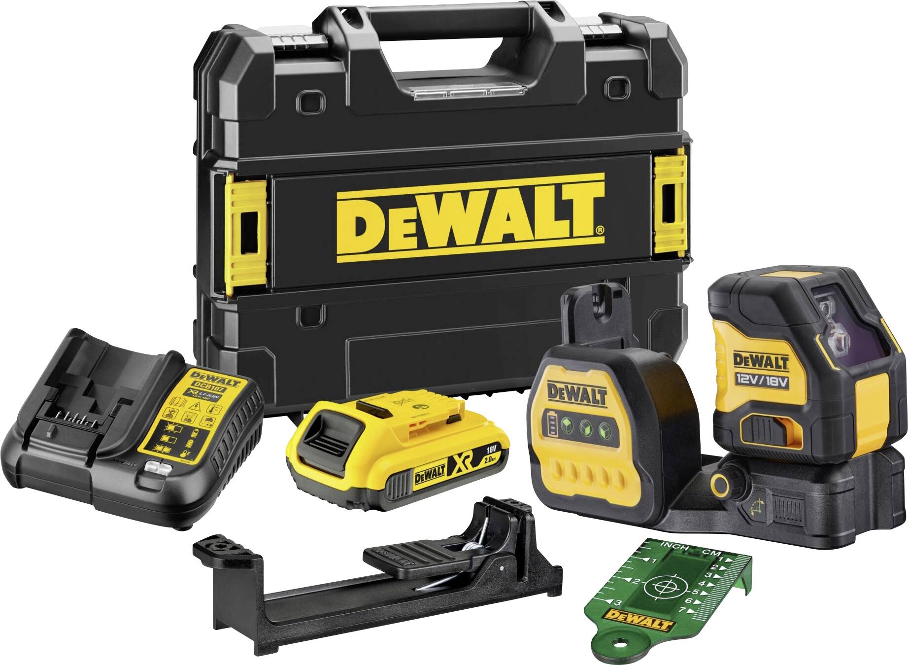 DEWALT DCE088D1G18-QW Laser en croix