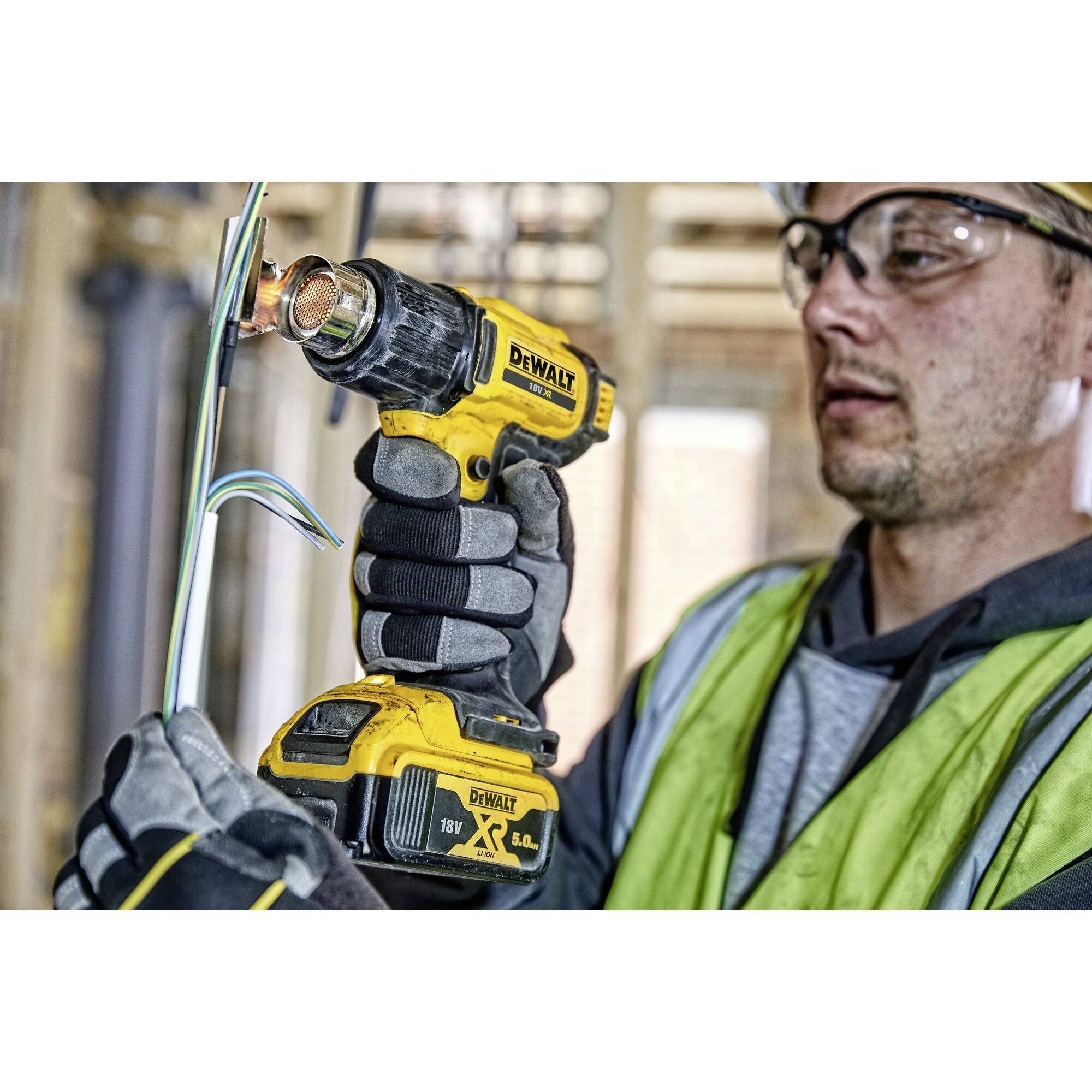 DEWALT DCE530N-XJ Pistolet à air chaud sans fil