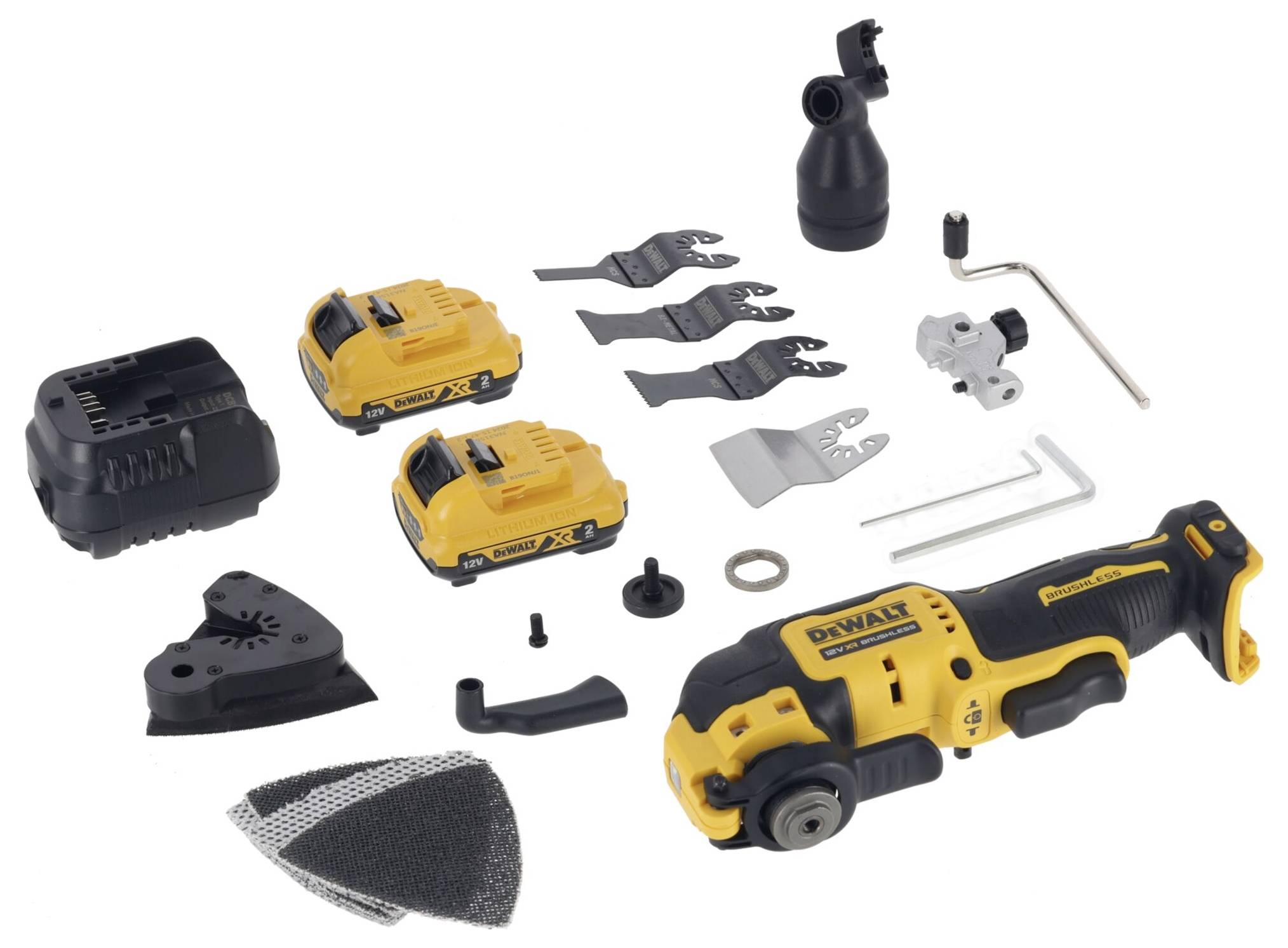 DEWALT DCS353D2-QW Outil multifonction sans fil
