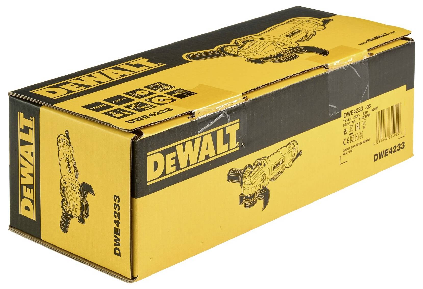 Meuleuse d'angle DEWALT DWE4233-QS