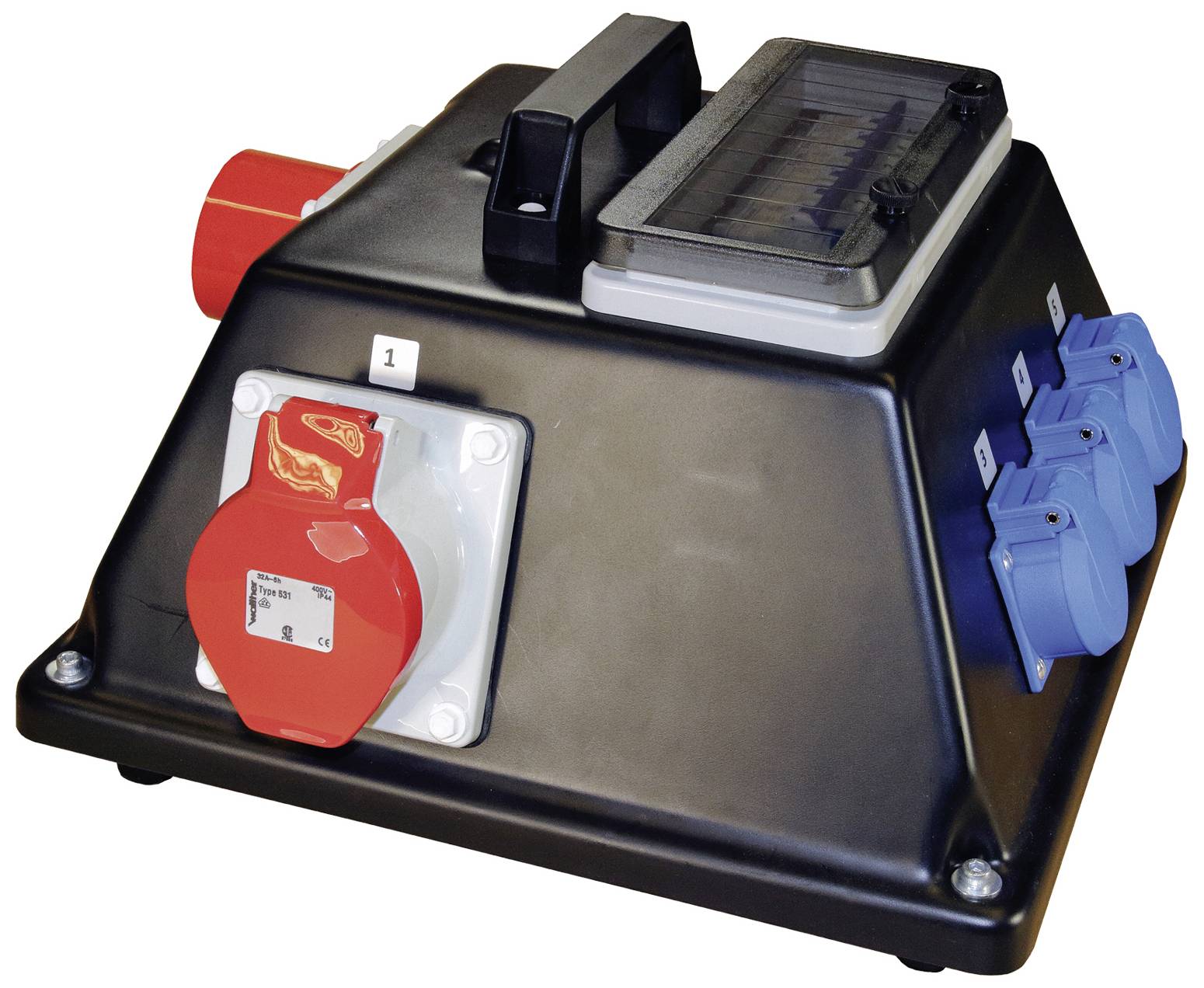 Walther Werke Cadre porteur pour répartiteur CEE WEV2061 400 V 32 A