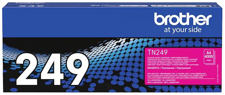 Brother Toner TN-249M d'origine magenta 4000 pages TN249M