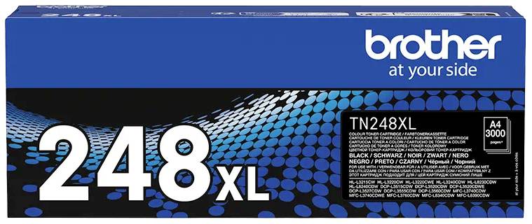Brother Toner TN-248XLBK d'origine noir 3000 pages TN248XLBK