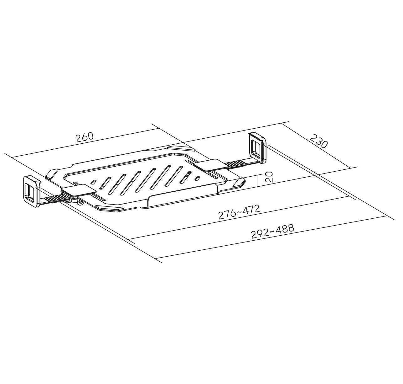 My Wall HLA3L Support d'ordinateur portable