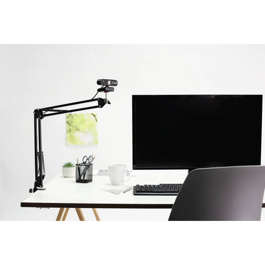 Hama 700 II Bras articulé 1/4 pouce noir