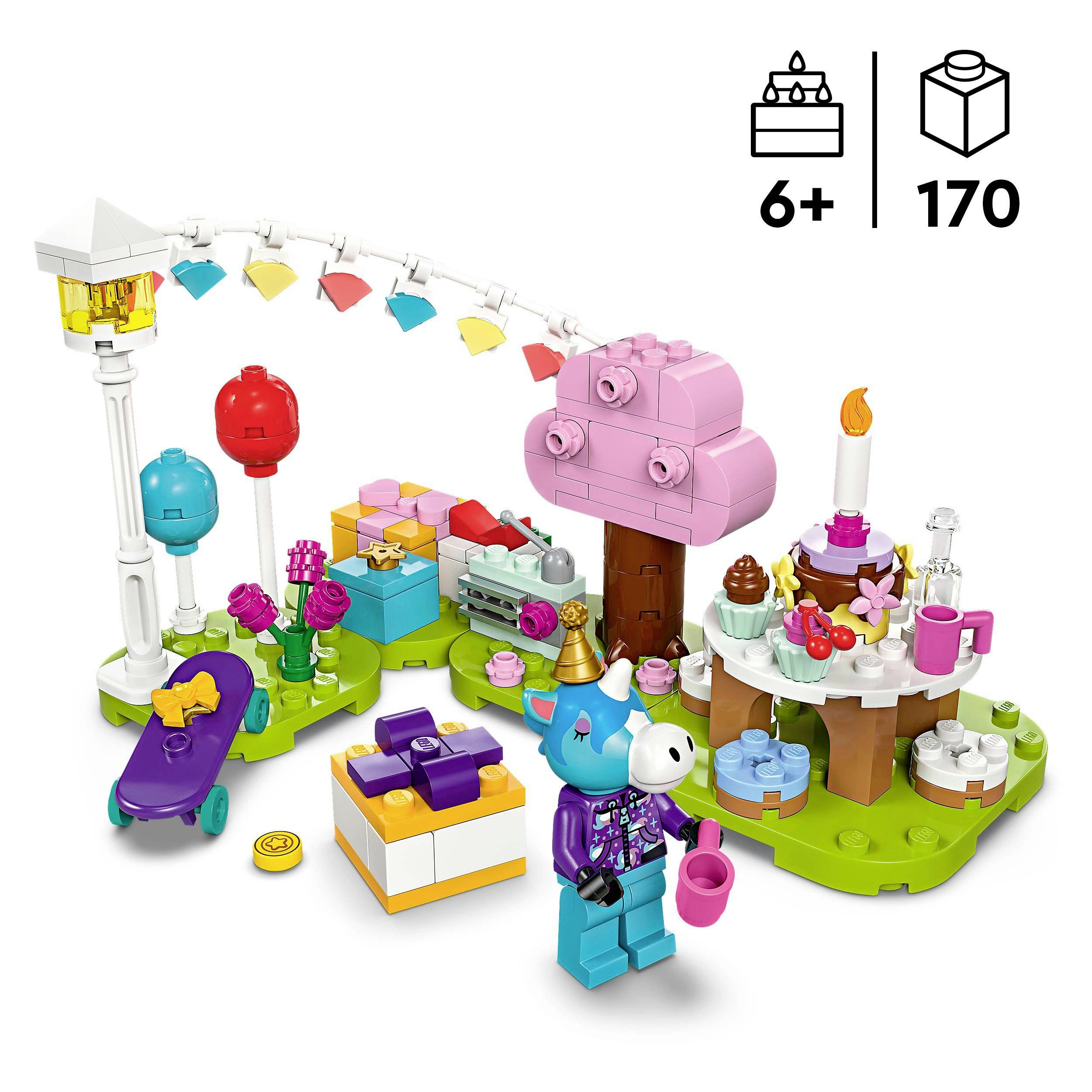 77046 LEGO® Animal Crossing Fête d'anniversaire de Jimmy