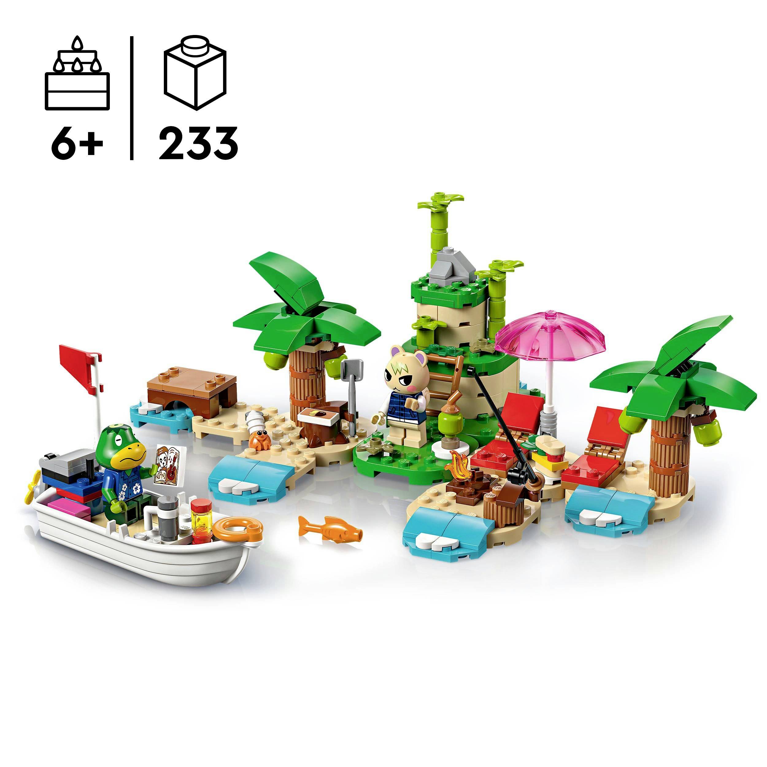 77048 LEGO® Animal Crossing Bateau de l'île de Käptens