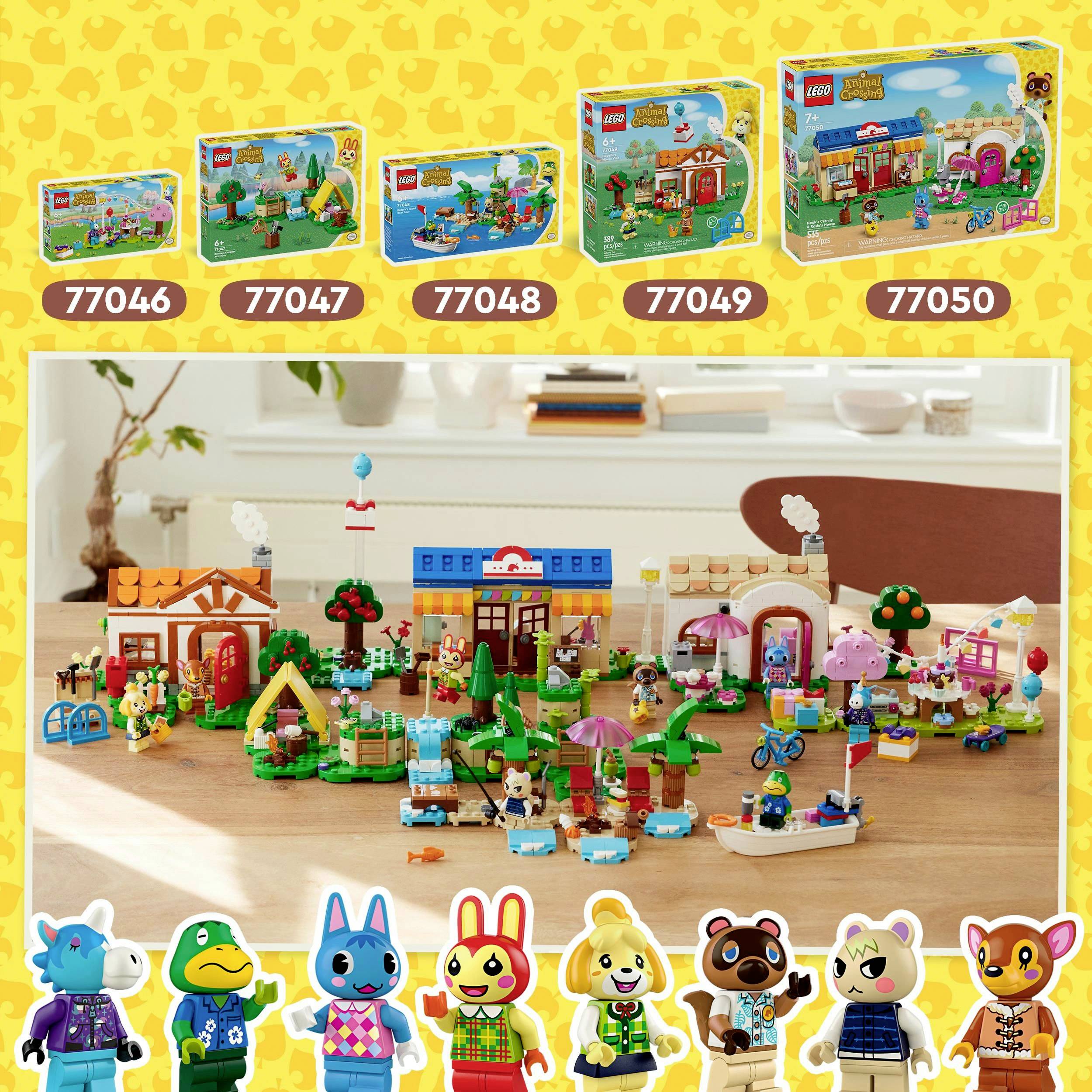 77050 LEGO® Animal Crossing Magasin de Noks et maison de Sophie