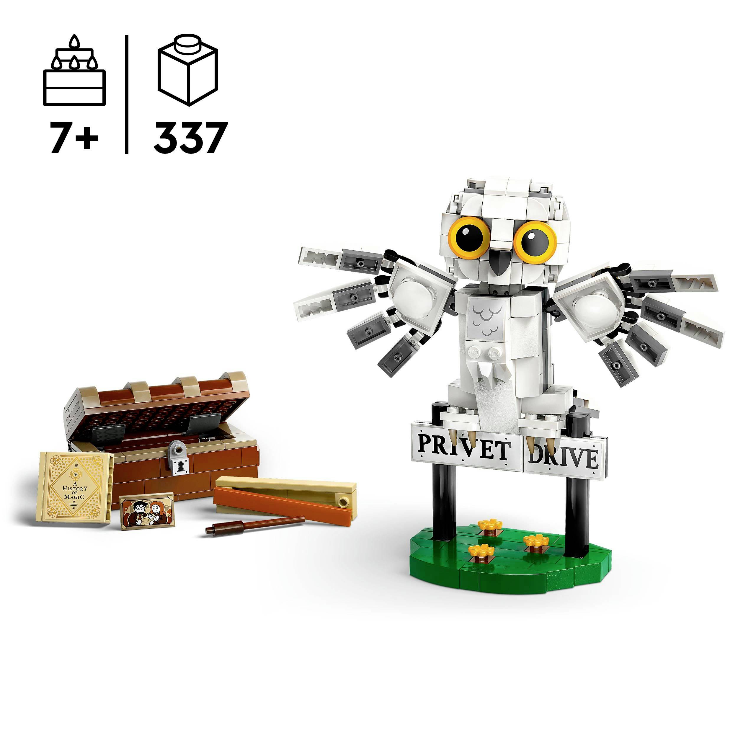 76425 LEGO® HARRY POTTER™ Hedwig dans Ligusterweg 4