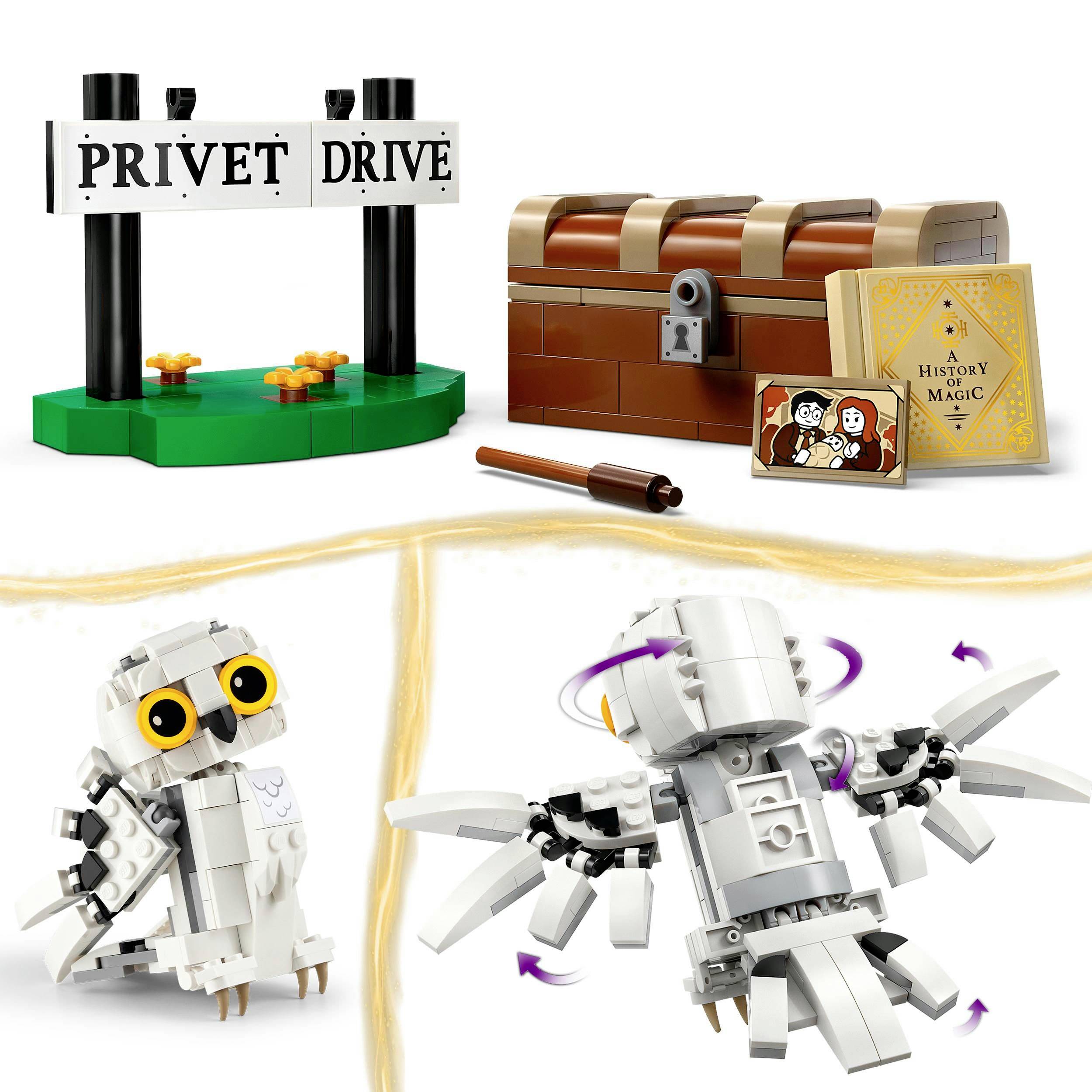 76425 LEGO® HARRY POTTER™ Hedwig dans Ligusterweg 4