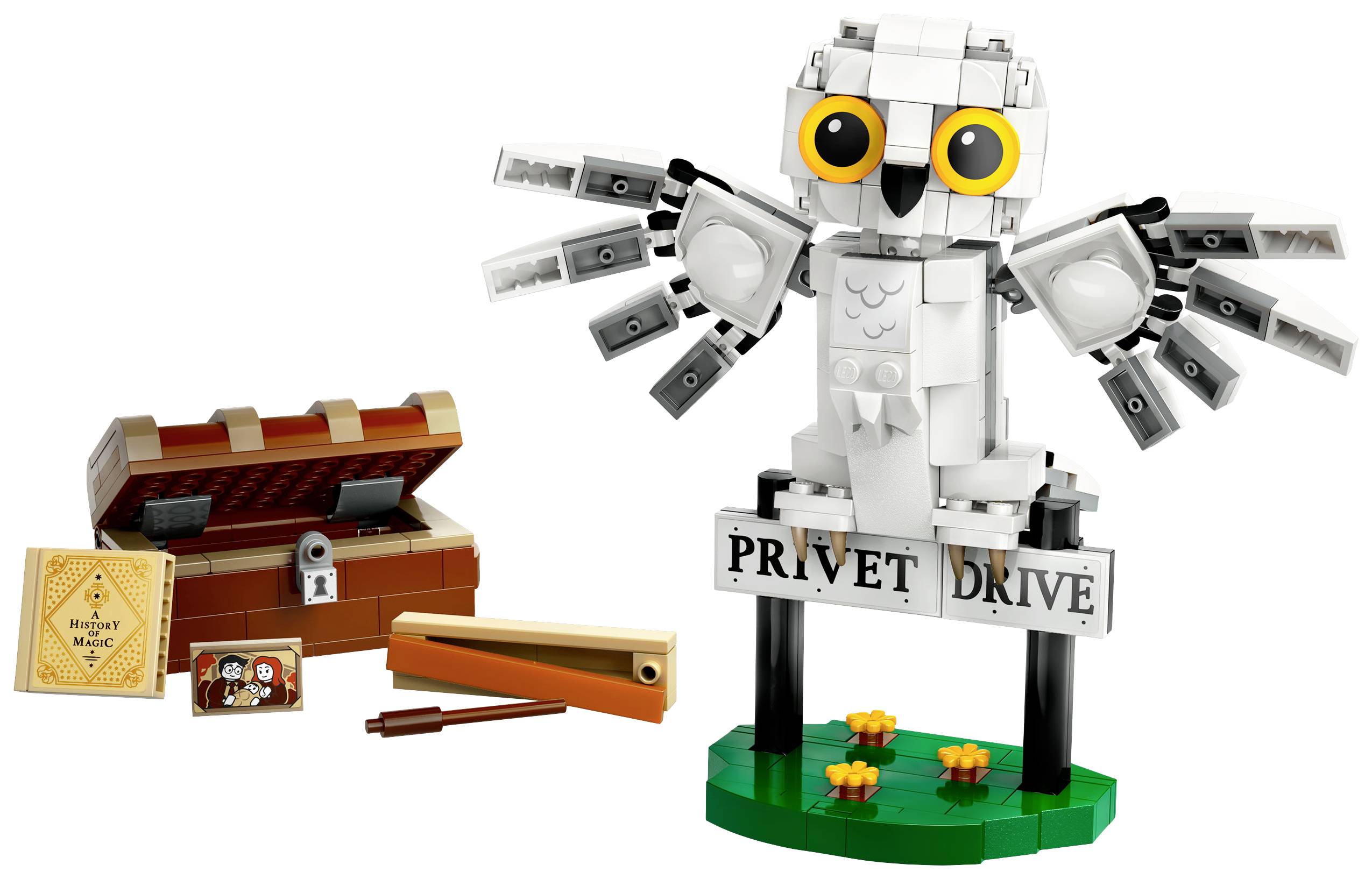 76425 LEGO® HARRY POTTER™ Hedwig dans Ligusterweg 4