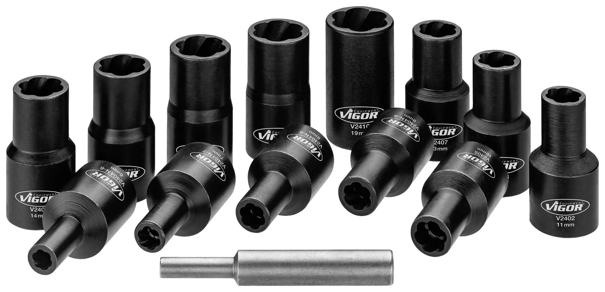 Vigor Douille à rainures hélicoïdales V2404N