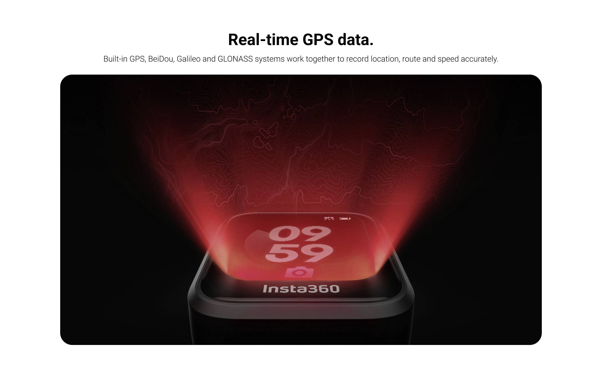 Insta360 GPS Preview Remote Télécommande Insta360 Ace, Insta360 Ace Pro