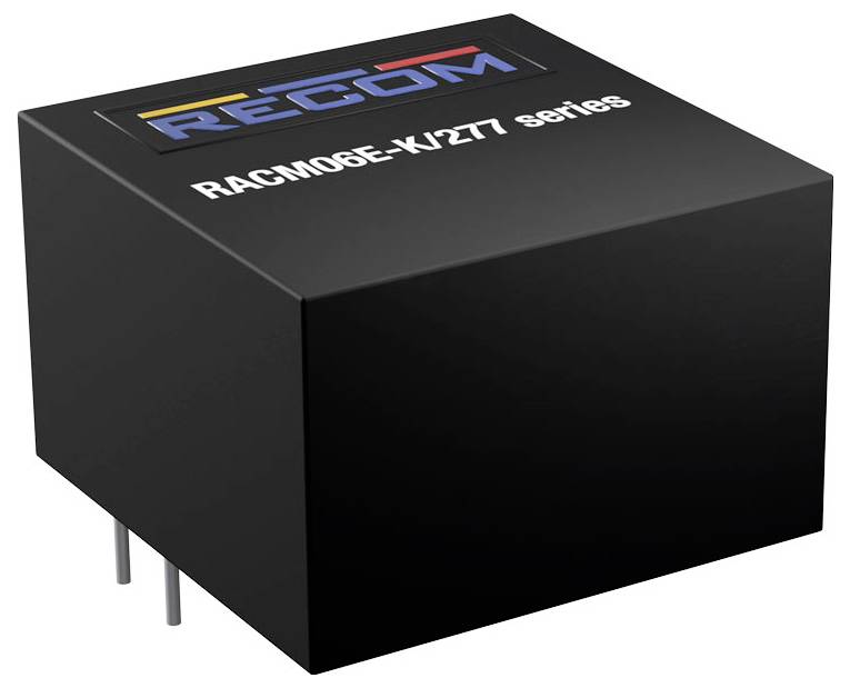 RECOM RACM06E-12SK/277 Alimentation AC/DC encastrée fermée 12 V 0.5 A 6 W