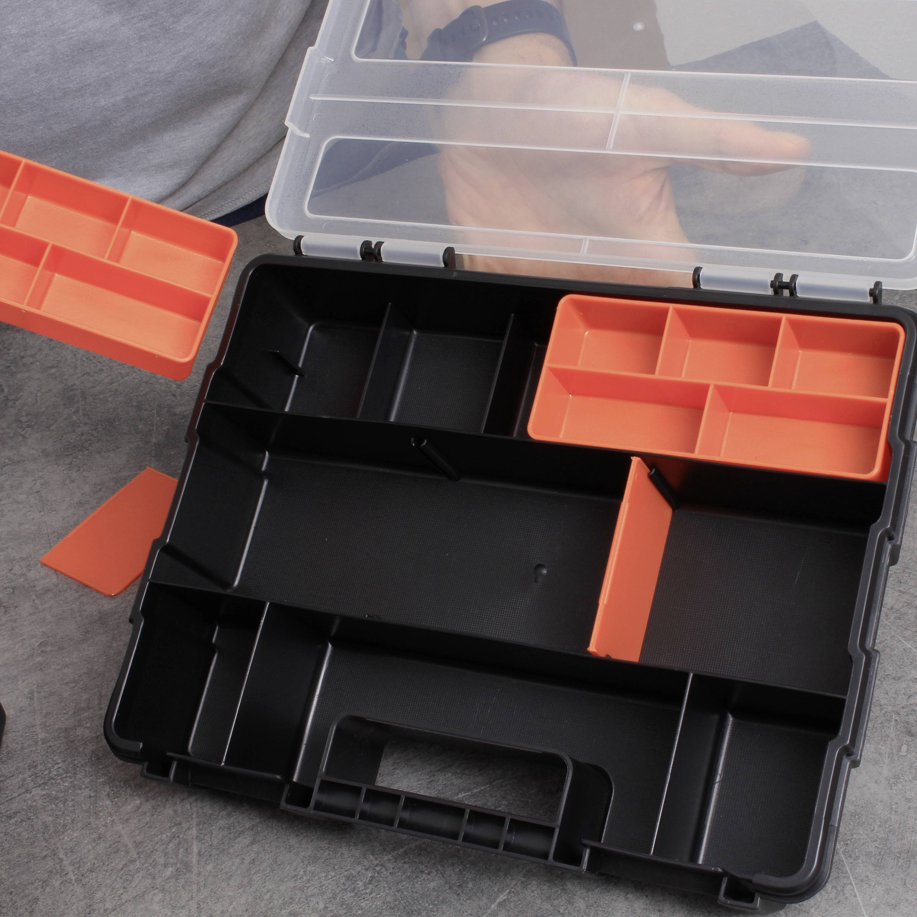 Quadrios 23SA097 Mallette de rangement séparations fixes Contenu 1 set