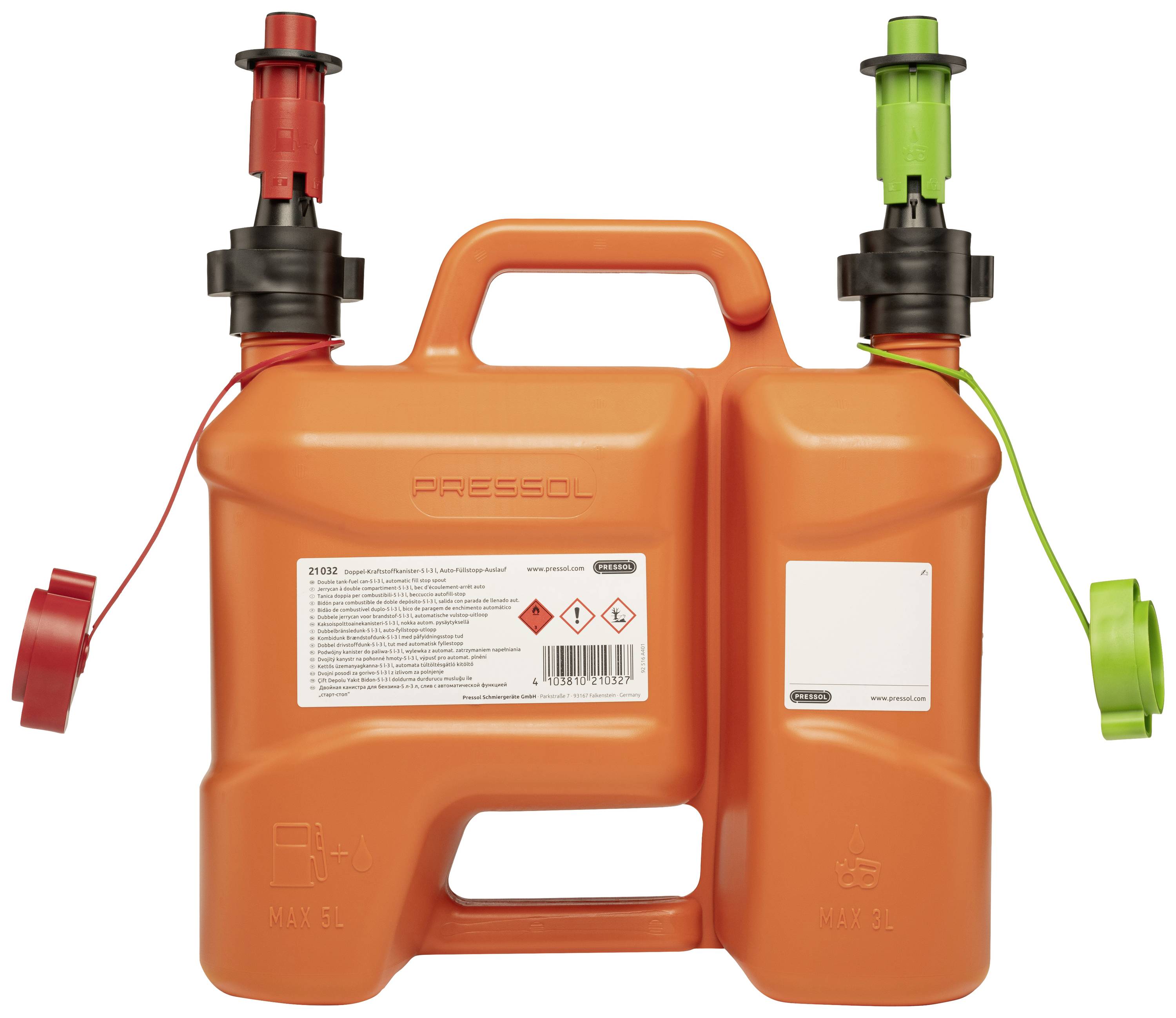 Pressol 21032 Jerrican combiné 8 l