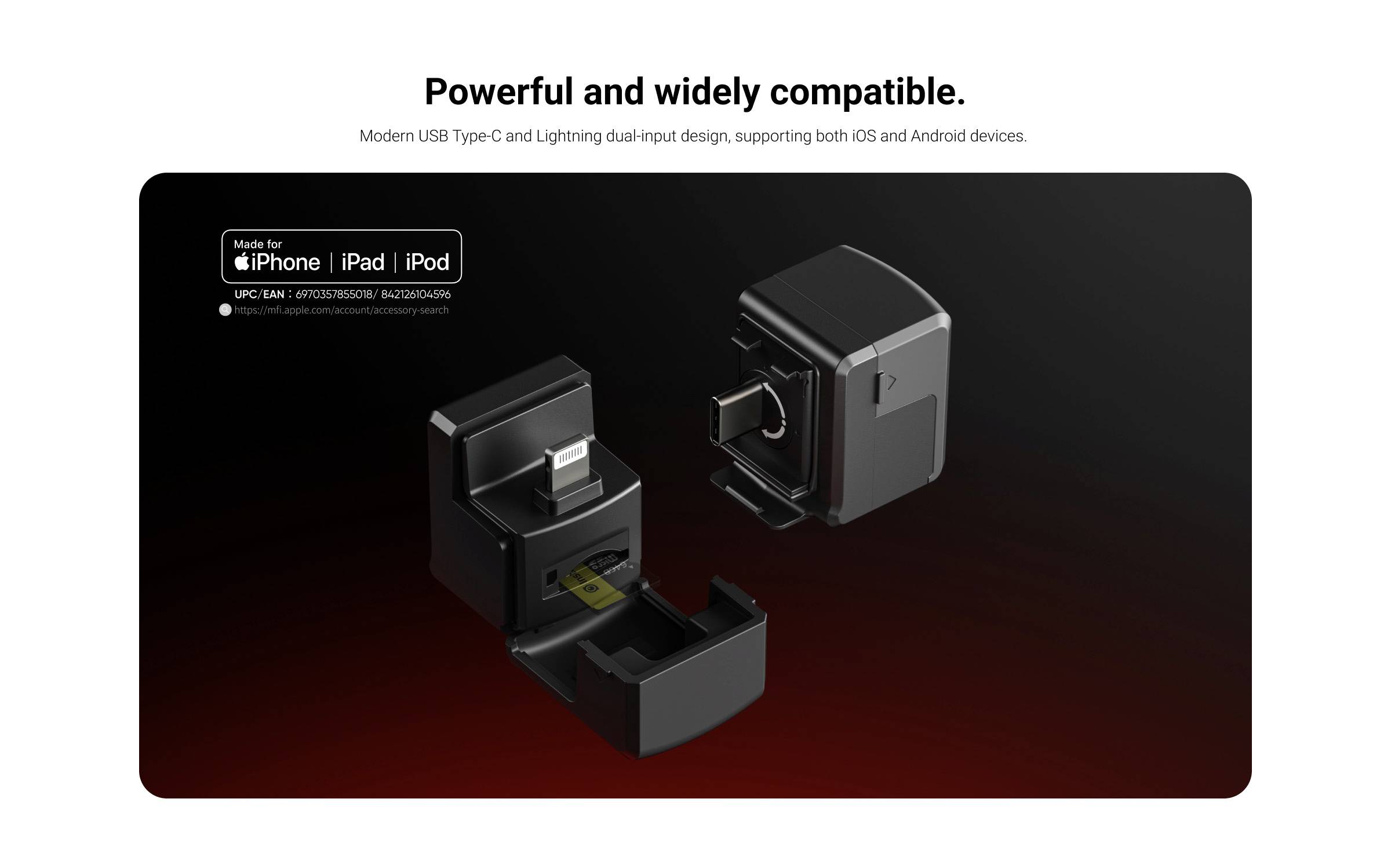 Insta360 Quick Reader lecteur rapide Insta360 Ace, Insta360 Ace Pro