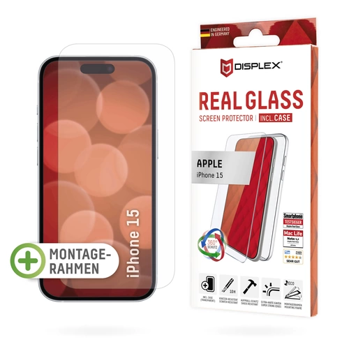 DISPLEX 01846 Verre de protection d'écran Apple iPhone 15 1 pc(s) anti-traces de doigts 01846 DISPLEX 01846 Verre de protection d'écran Apple iPhone 15 1 pc(s) anti-traces de doigts 01846