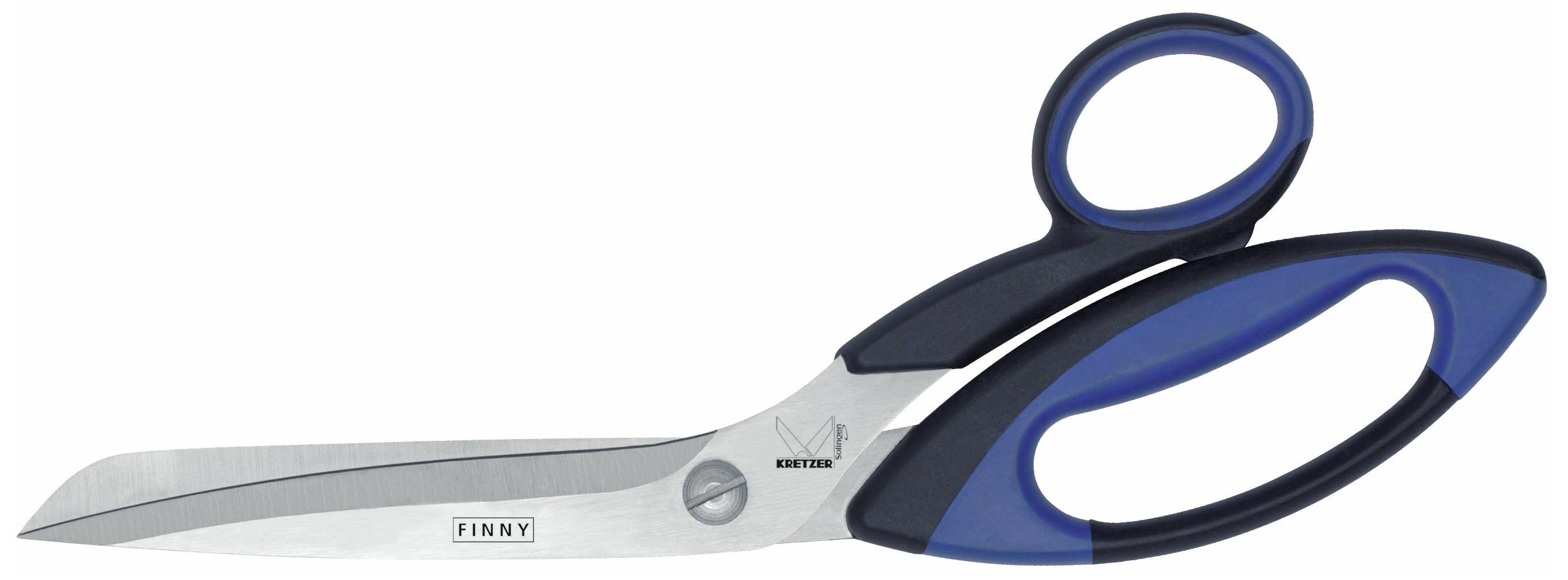 Kretzer 74530 universel Ciseaux à tissu 12 cm bleu-noir