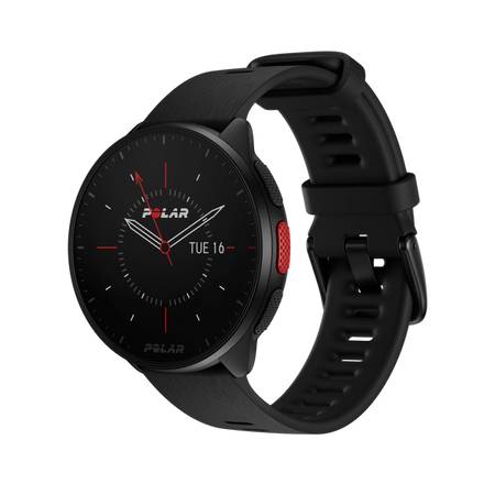Polar Pacer Montre de course GPS 45 mm noir