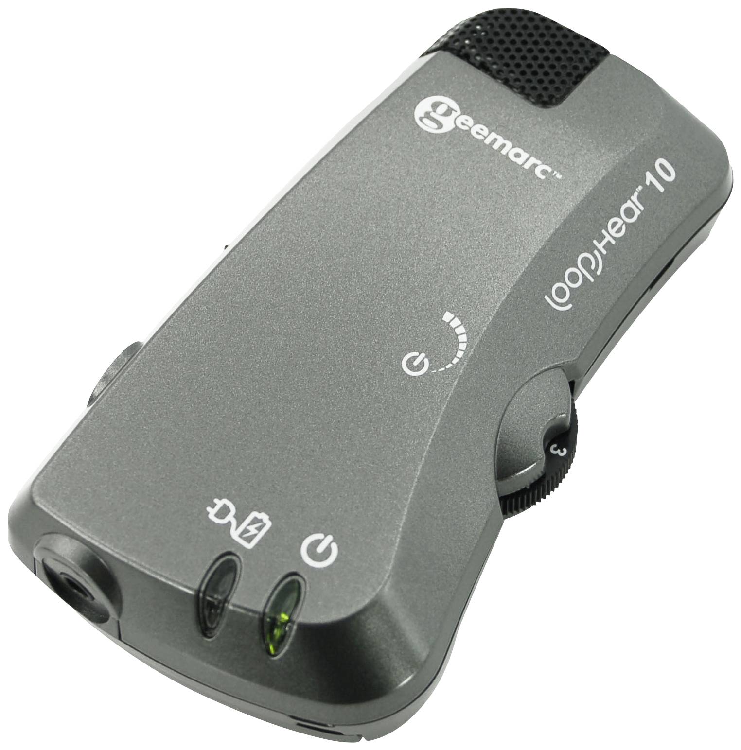 Geemarc Amplificateur sonore port casque, compatible avec les appareils auditifs