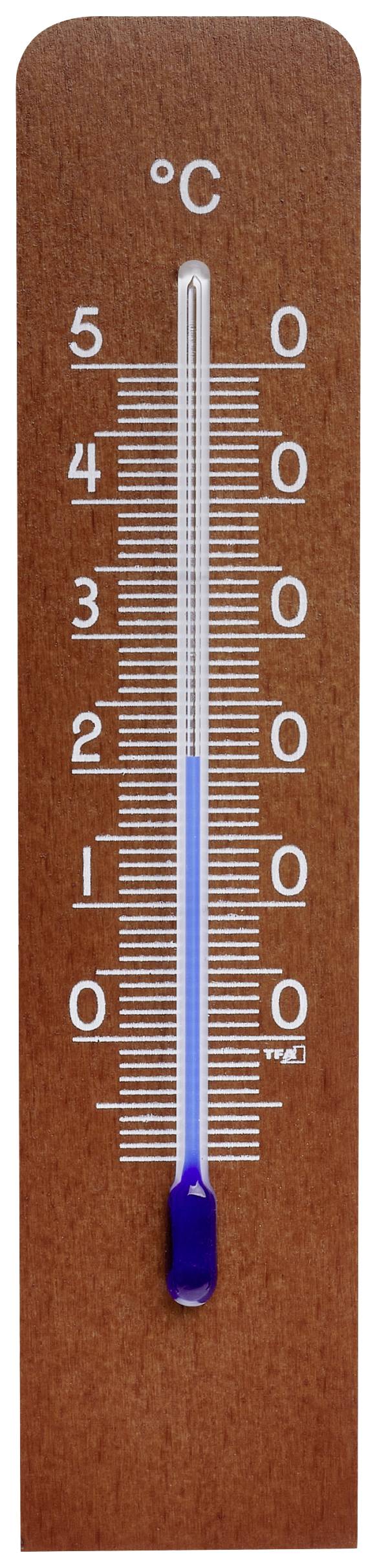 TFA Dostmann Analoges Innenthermometer Thermomètre noisetier 12.1057.03
