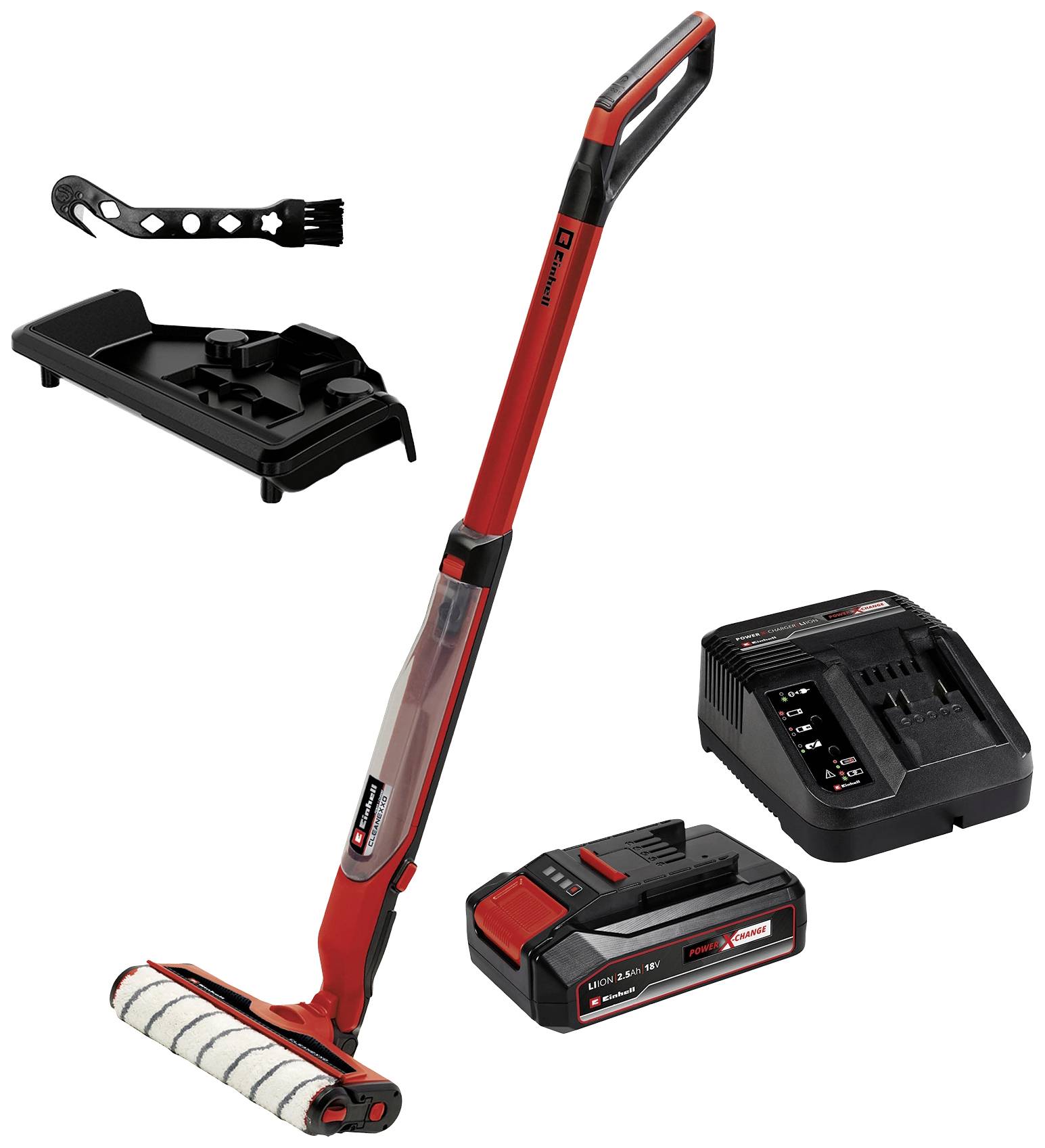 Einhell CLEANEXXO Power X-Change 1x 2,5Ah Nettoyeur de sol avec batterie, avec chargeur