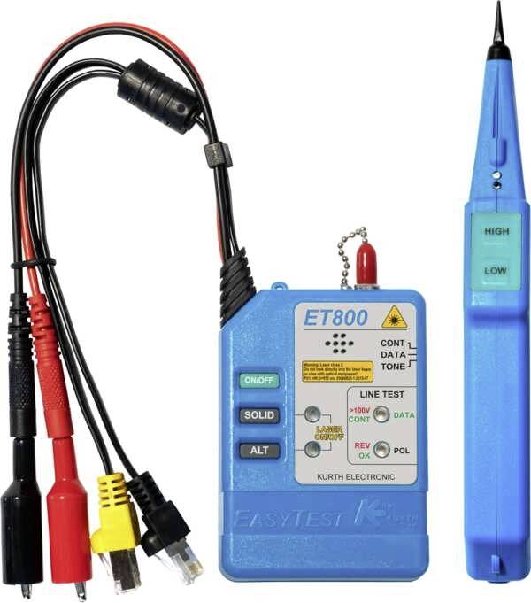 Kurth Electronic KE801 Détecteur de câbles Continuité, Identification, Suivi de câble, par interruption