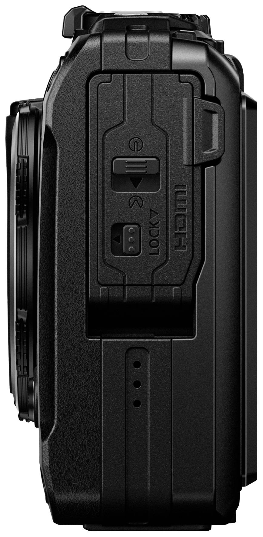 OM System TG-7 black Appareil photo numérique 12 Mill. pixel Zoom optique: 4 x noir résistant aux chocs, étanche, vidéo 4K