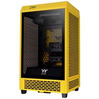 mini-tour Thermaltake The Tower 200 Boîtier gaming jaune 2 ventilateurs pré-installés mini-tour Thermaltake The Tower 200 Boîtier gaming jaune 2 ventilateurs pré-installés