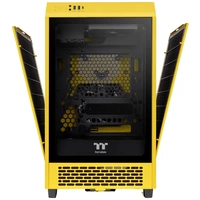 mini-tour Thermaltake The Tower 200 Boîtier gaming jaune 2 ventilateurs pré-installés mini-tour Thermaltake The Tower 200 Boîtier gaming jaune 2 ventilateurs pré-installés
