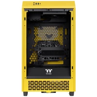 mini-tour Thermaltake The Tower 200 Boîtier gaming jaune 2 ventilateurs pré-installés mini-tour Thermaltake The Tower 200 Boîtier gaming jaune 2 ventilateurs pré-installés