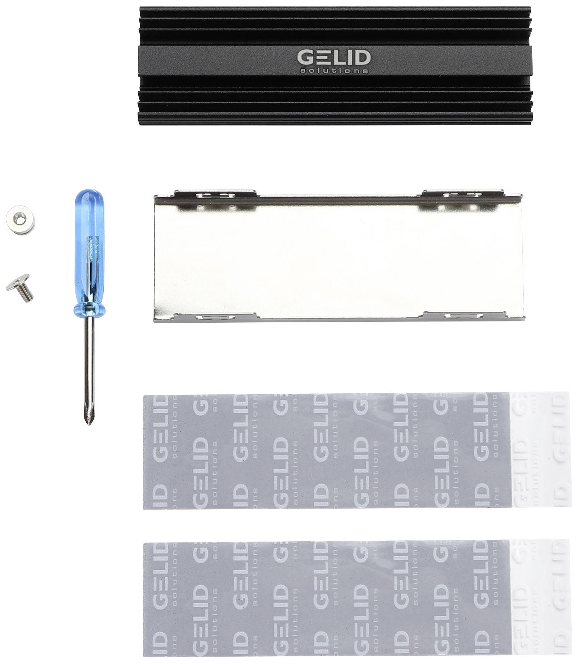 Gelid ICECAP M.2 SSD Cooling Kit Refroidisseur SSD M.2