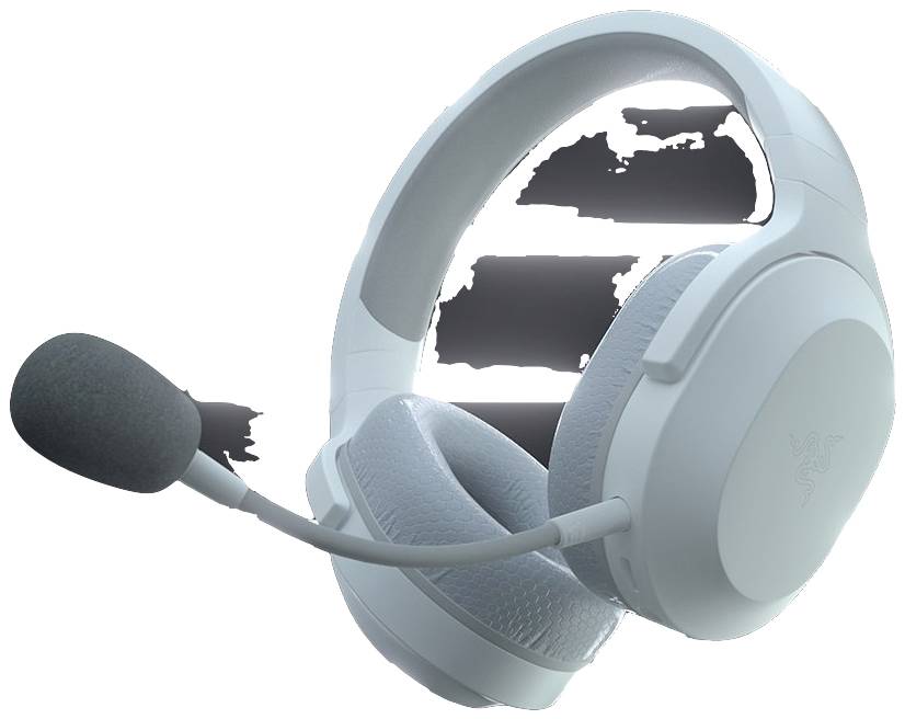 RAZER Barracuda X 2022 Micro-casque supra-auriculaire Bluetooth, filaire Stereo blanc, bleu clair volume réglable, mise en