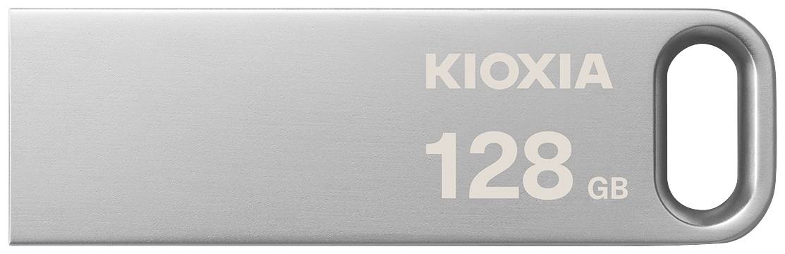 Kioxia TransMemory U366 Clé USB 128 GB argent LU366S128GG4 USB 3.1 (Gen 1)