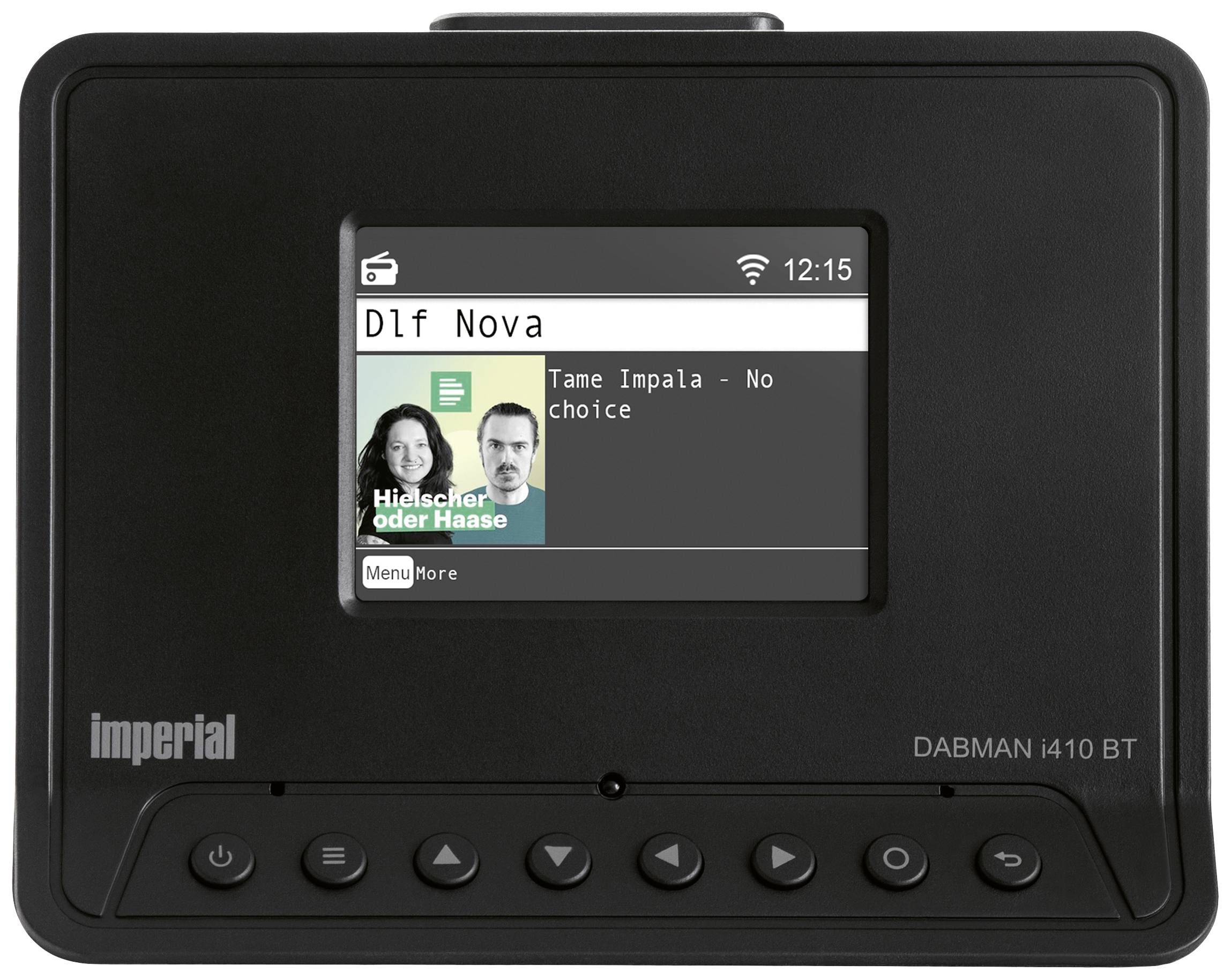 Imperial DABMAN i410 BT Tuner Hi-Fi noir Bluetooth®, DAB+, radio Internet, WiFi, USB