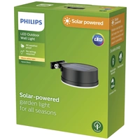 Philips LED Vynce 8720169265622 Applique solaire extérieure LED 1.5 W noir Philips LED Vynce 8720169265622 Applique solaire extérieure LED 1.5 W noir