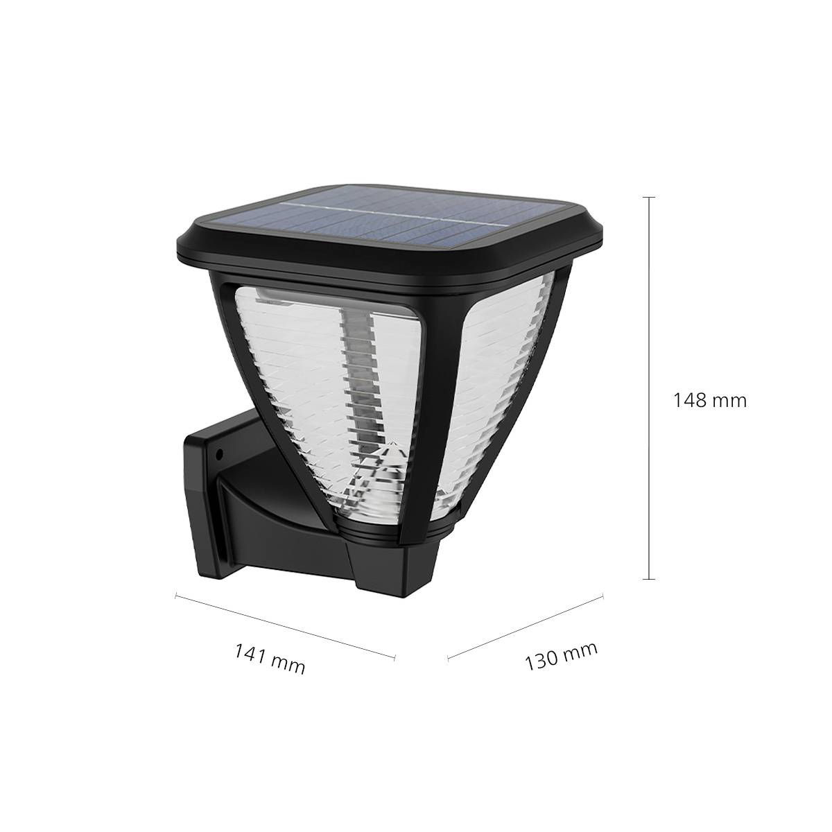 Philips LED Vapora 8720169265707 Applique solaire extérieure LED 1.5 W noir