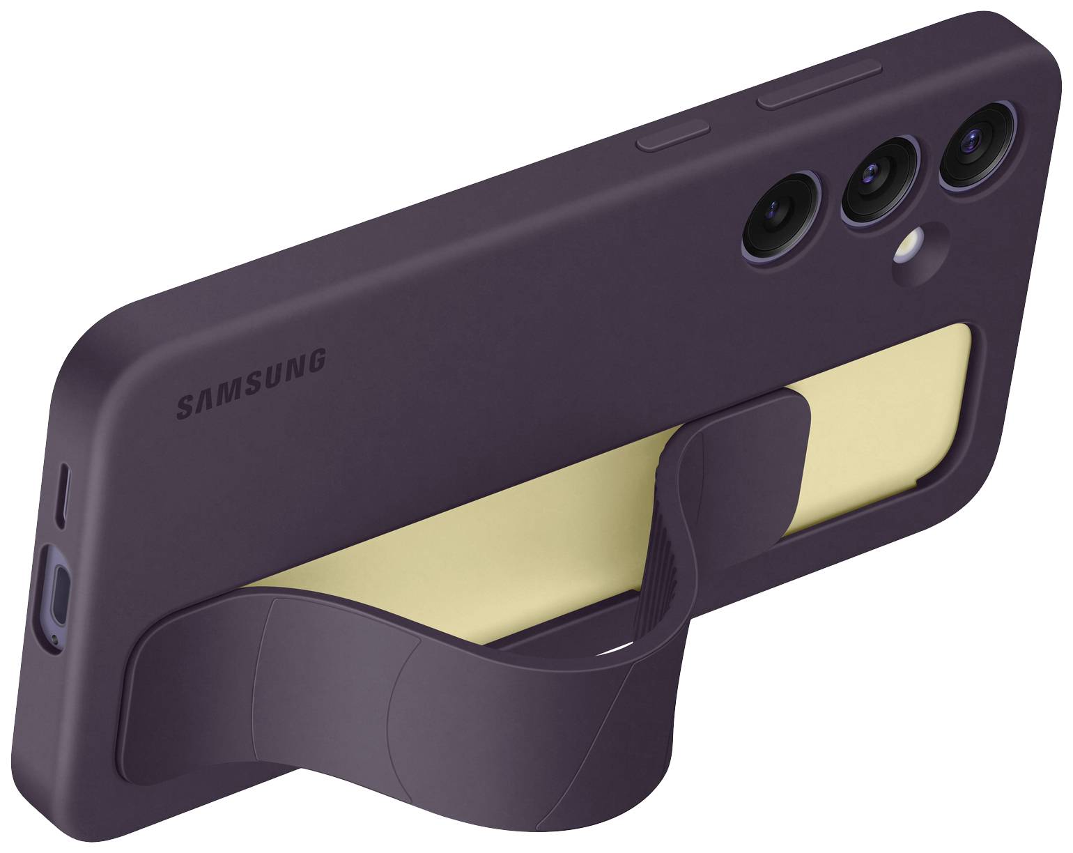 Samsung Standing Grip Coque arrière Samsung Galaxy S24+ lilas fonction socle