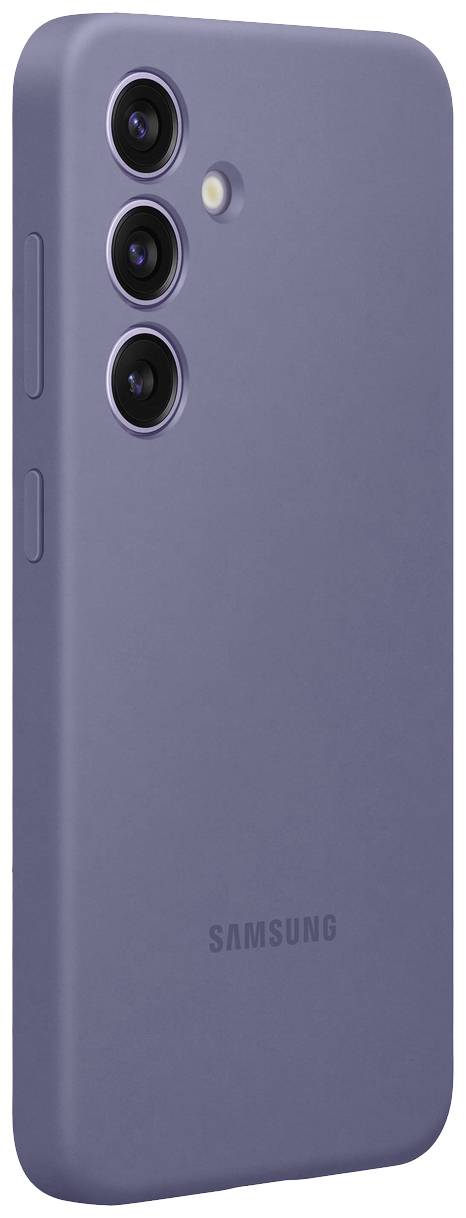 Samsung Silicone Coque arrière Samsung Galaxy S24 violet