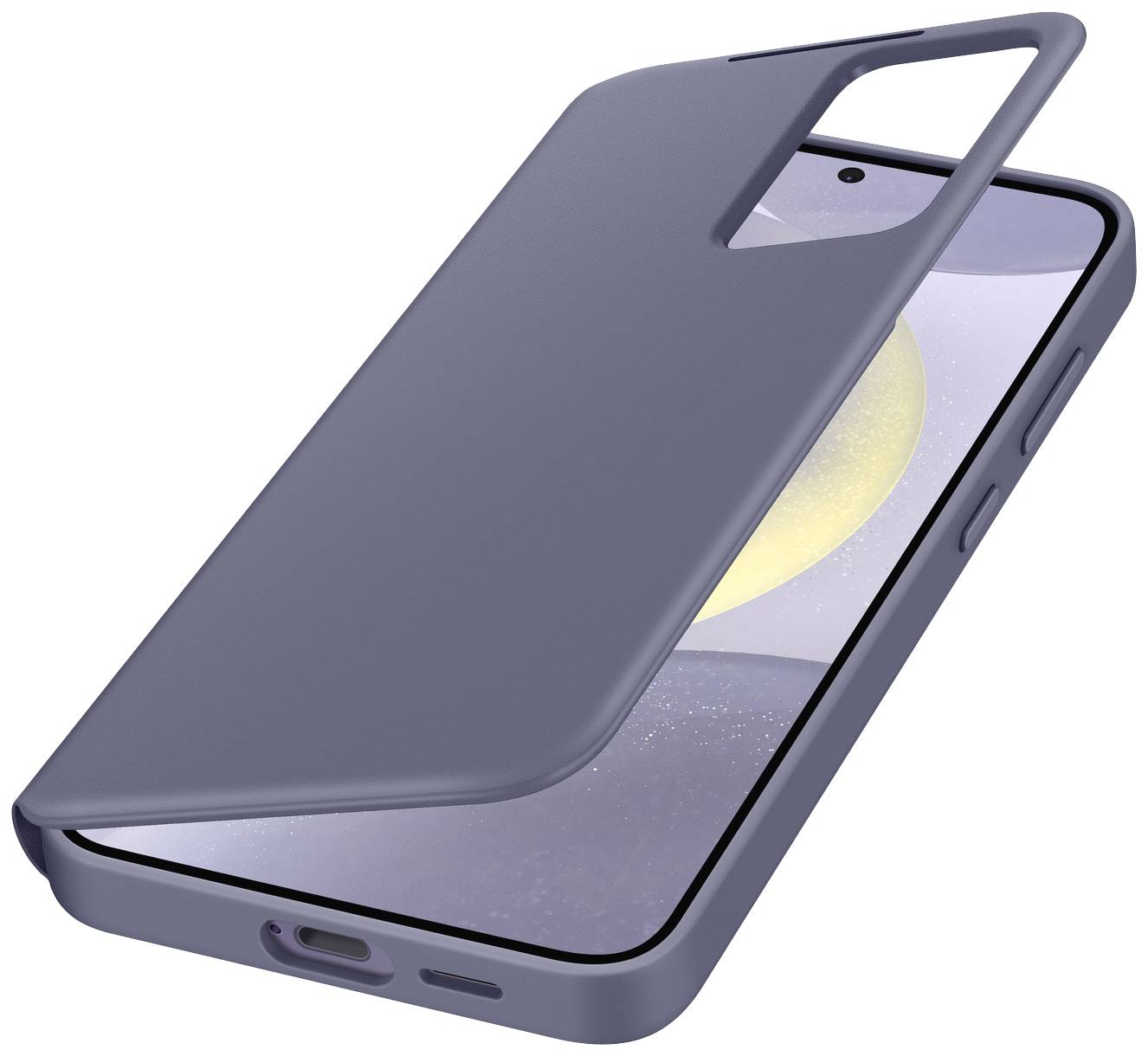 Samsung Smart View Wallet Étui portefeuille Samsung Galaxy S24+ violet