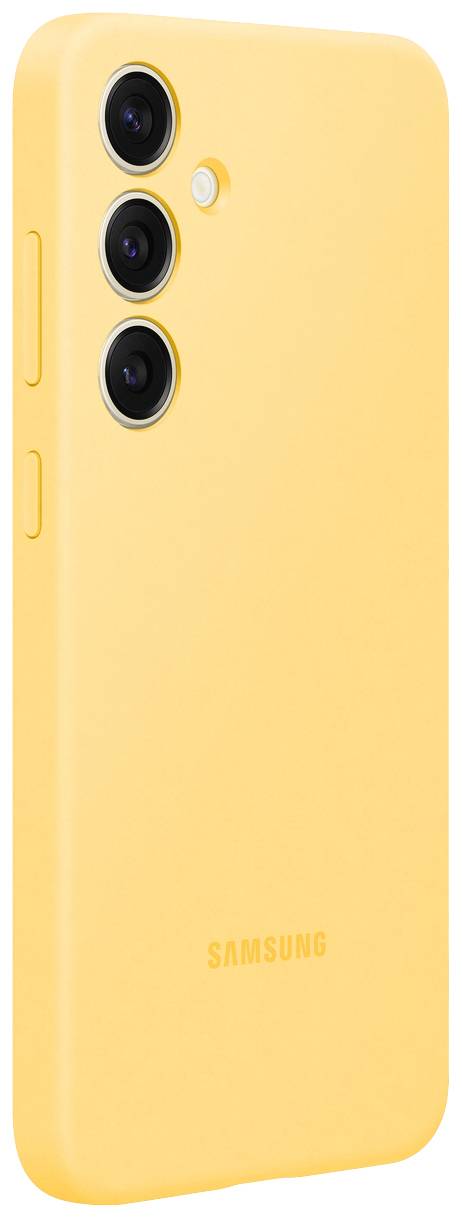 Samsung Silicone Coque arrière Samsung Galaxy S24+ jaune
