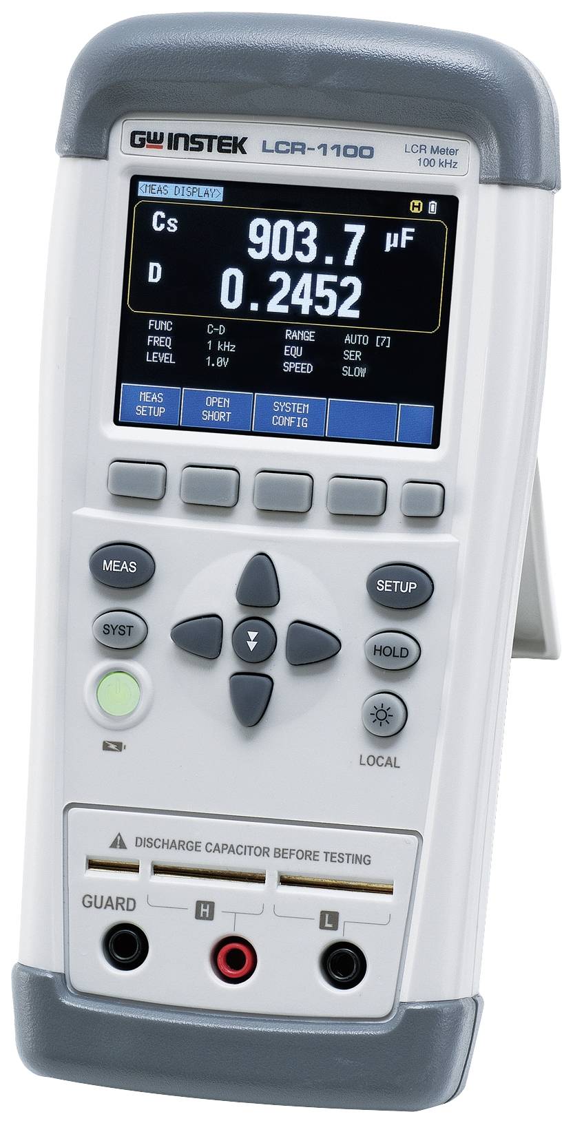 GW Instek 03ALCR11000S Pont de mesure LCR numérique Affichage (nombre de points): 50000