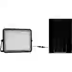 V-TAC VT-120W 7826 Projecteur d'éclairage LED, Panneau solaire 15 W blanc neutre noir V-TAC VT-120W 7826 Projecteur d'éclairage LED, Panneau solaire 15 W blanc neutre noir
