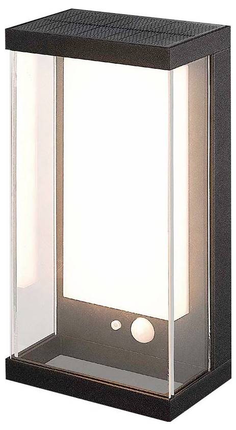 V-TAC 23032 VT-1193 Applique solaire extérieure avec détecteur de mouvement LED 1 W noir