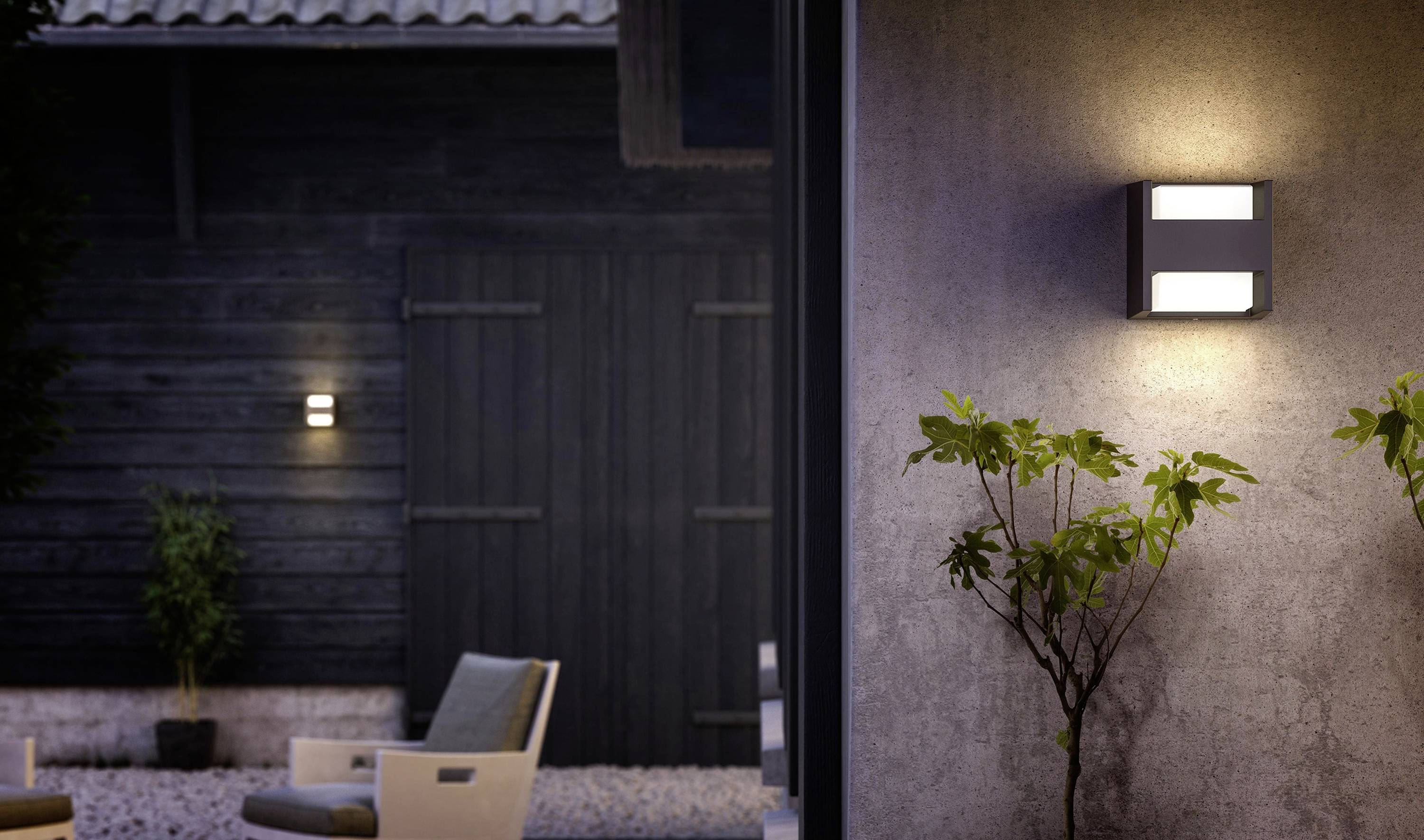 Philips LED Arbour 8720169263857 Applique LED extérieure LED 3.8 W anthracite